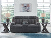 Observation Power Reclining Loveseat with Console - Faith Furniture (Manhattan, KS)