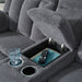 Observation Power Reclining Loveseat with Console - Faith Furniture (Manhattan, KS)