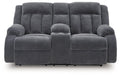 Observation Power Reclining Loveseat with Console - Faith Furniture (Manhattan, KS)