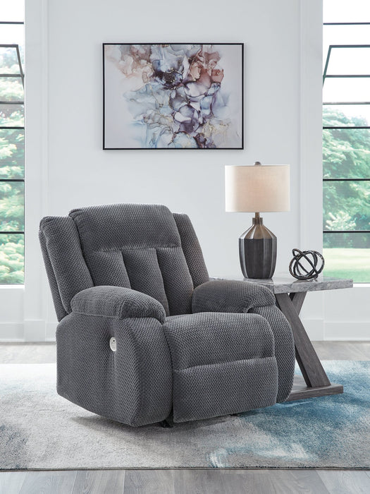 Observation Power Recliner - Faith Furniture (Manhattan, KS)