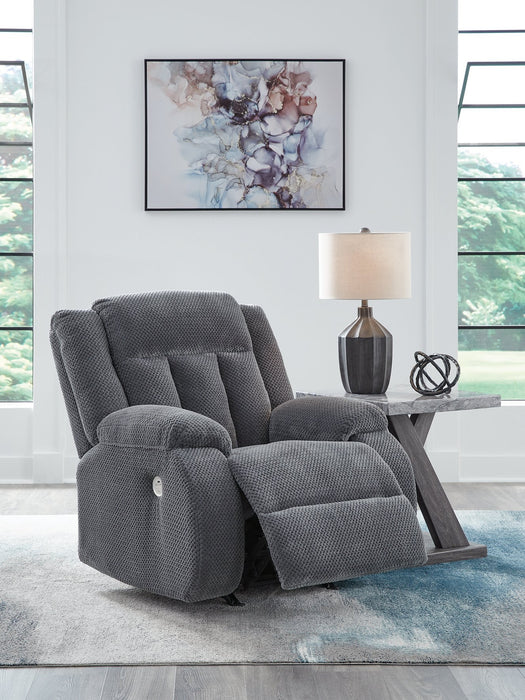 Observation Power Recliner - Faith Furniture (Manhattan, KS)
