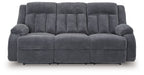 Observation Power Reclining Sofa with Drop Down Table - Faith Furniture (Manhattan, KS)