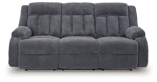 Observation Power Reclining Sofa with Drop Down Table - Faith Furniture (Manhattan, KS)