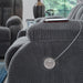 Observation Power Reclining Sofa with Drop Down Table - Faith Furniture (Manhattan, KS)