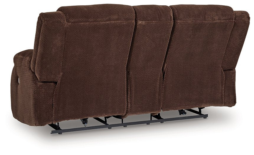 Observation Power Reclining Loveseat with Console - Faith Furniture (Manhattan, KS)