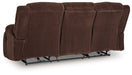 Observation Power Reclining Sofa with Drop Down Table - Faith Furniture (Manhattan, KS)