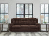 Observation Power Reclining Sofa with Drop Down Table - Faith Furniture (Manhattan, KS)
