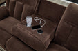 Observation Power Reclining Sofa with Drop Down Table - Faith Furniture (Manhattan, KS)
