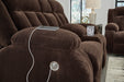 Observation Power Reclining Loveseat with Console - Faith Furniture (Manhattan, KS)