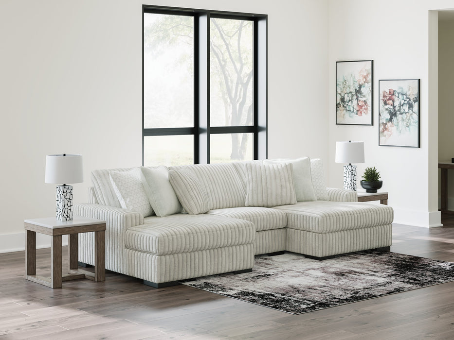 Stupendous Sectional with Chaise - Faith Furniture (Manhattan, KS)