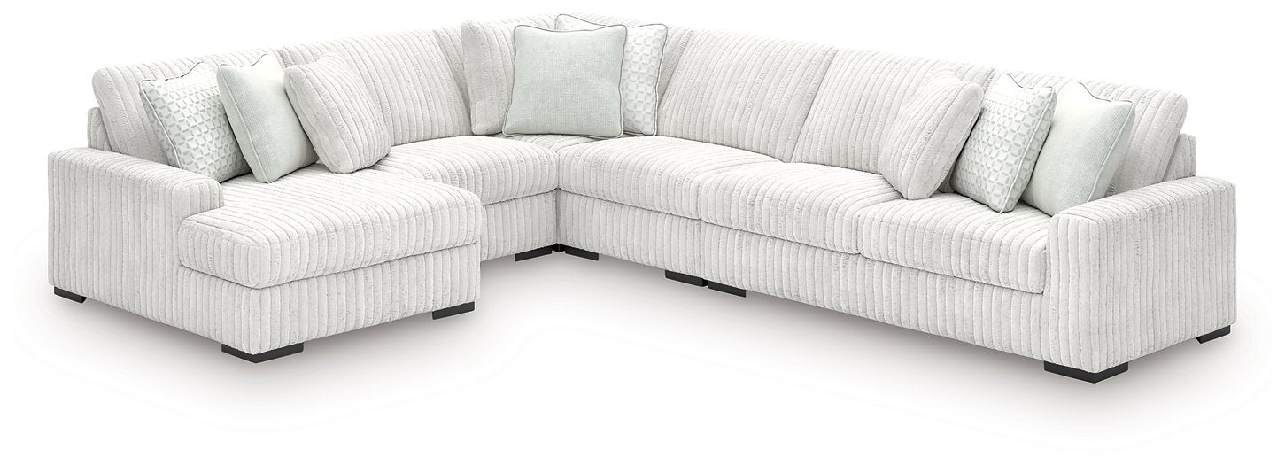 Stupendous Sectional with Chaise - Faith Furniture (Manhattan, KS)