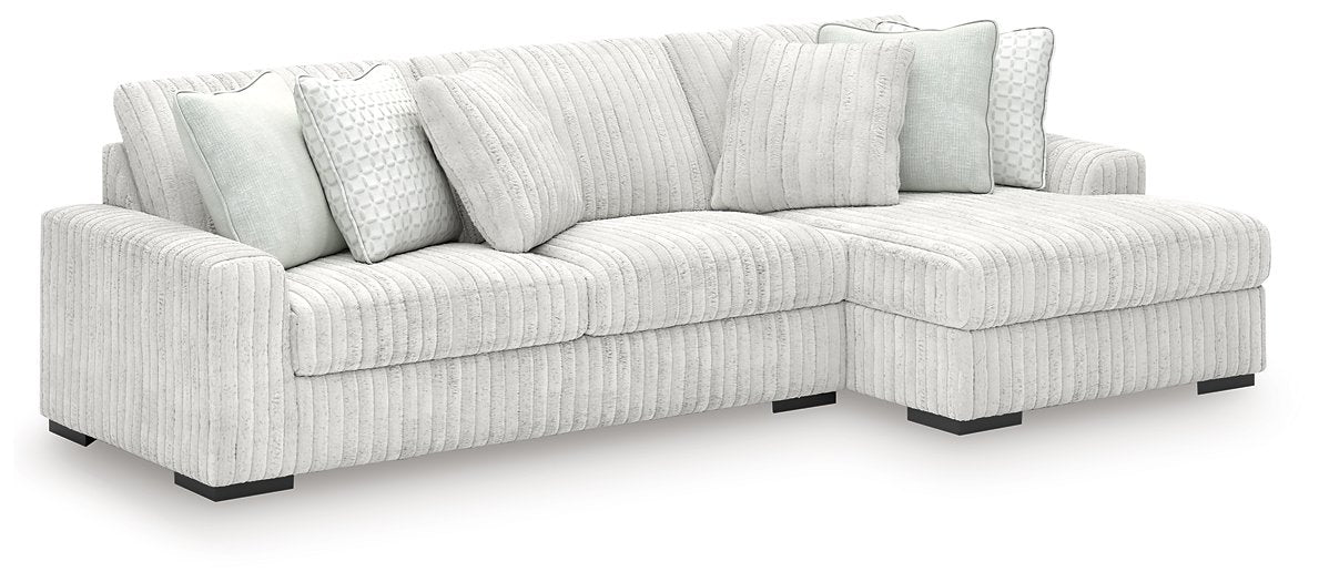 Stupendous Sectional with Chaise - Faith Furniture (Manhattan, KS)