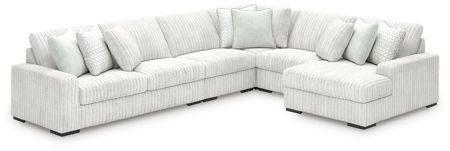 Stupendous Sectional with Chaise - Faith Furniture (Manhattan, KS)