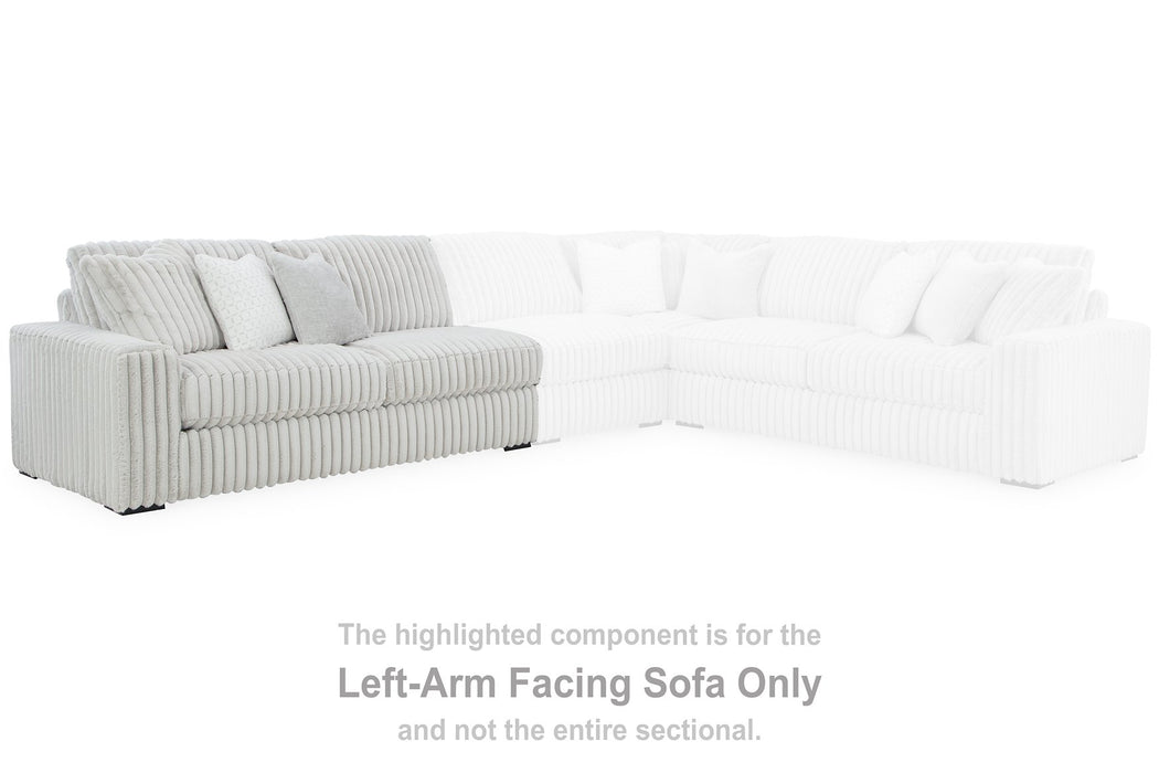 Stupendous Sectional with Chaise - Faith Furniture (Manhattan, KS)