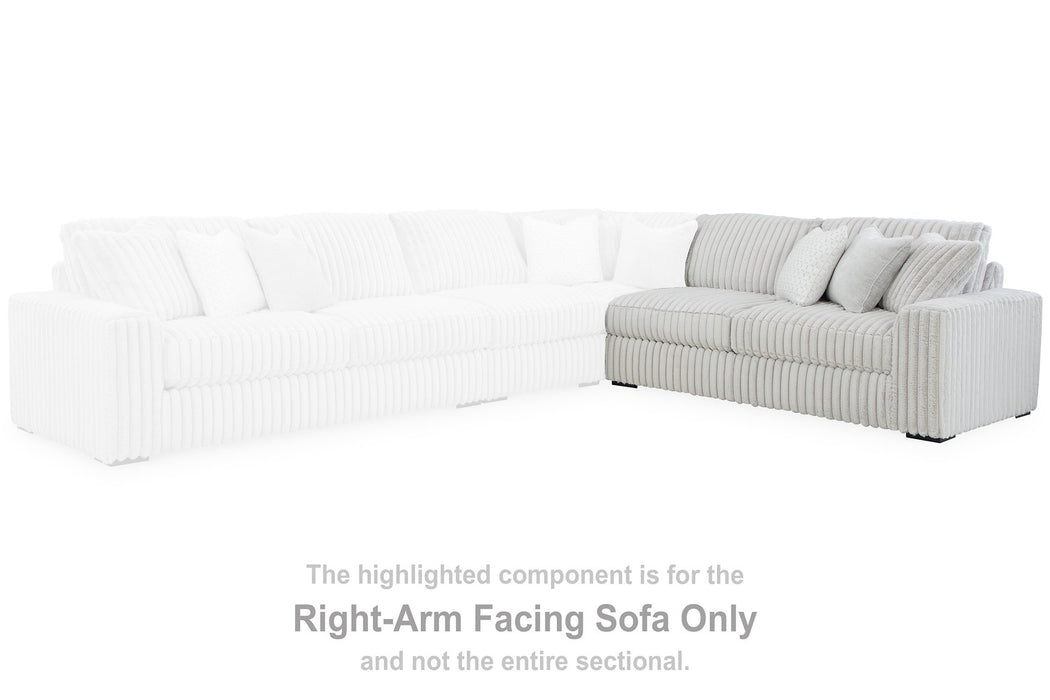 Stupendous Sectional with Chaise - Faith Furniture (Manhattan, KS)
