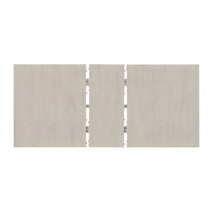 Avalanche Rectangular Dining Table with 18" Leaf in Antique White