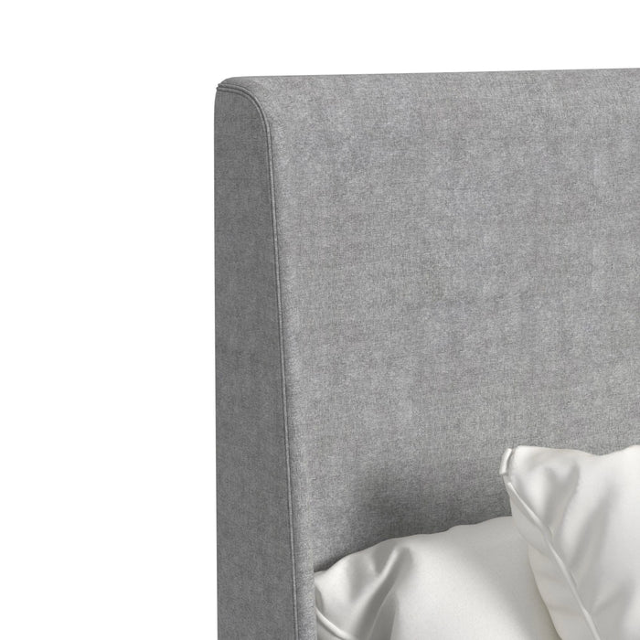 Westland UPH Bedroom Set with Grey Fabric