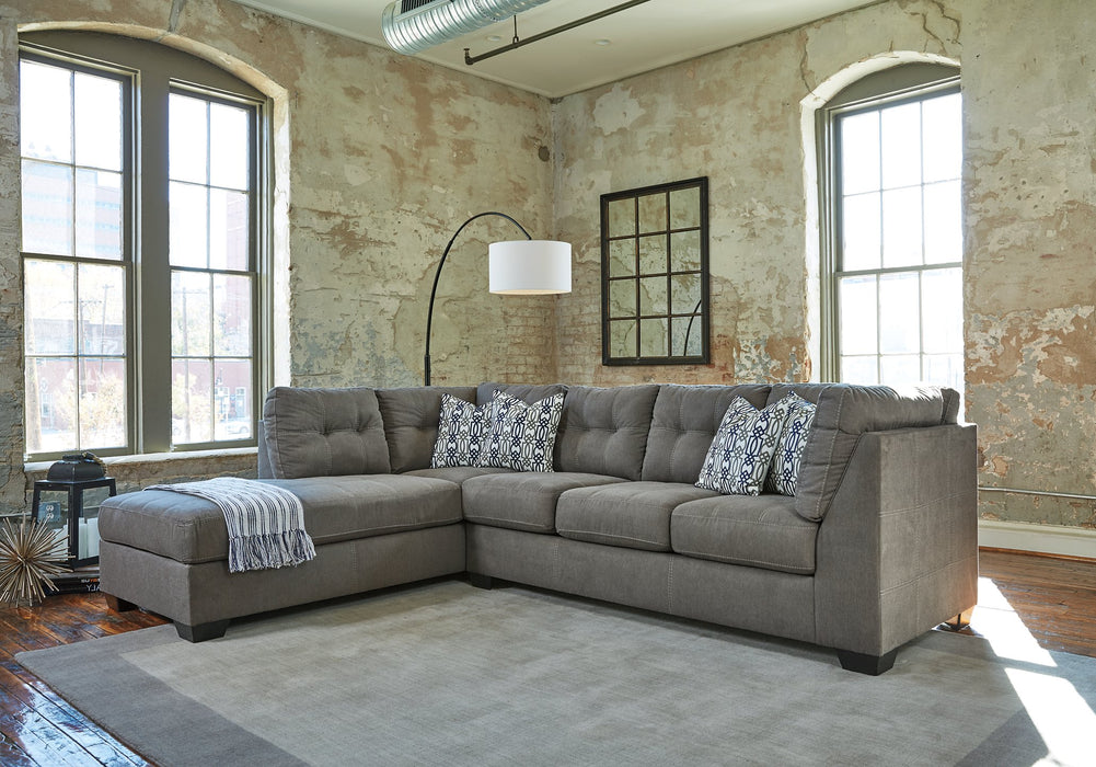 Pitkin 2-Piece Sectional with Chaise - Faith Furniture (Manhattan, KS)