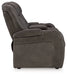 Fyne-Dyme Power Reclining Loveseat with Console - Faith Furniture (Manhattan, KS)