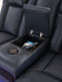 Fyne-Dyme Power Reclining Loveseat with Console - Faith Furniture (Manhattan, KS)
