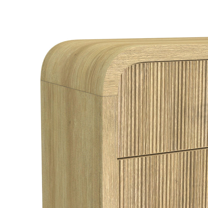 Ridgemont Dresser and Mirror Set in Natural