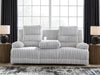 Rhines Falls Power Reclining Sofa with Drop Down Table - Faith Furniture (Manhattan, KS)