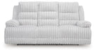 Rhines Falls Power Reclining Sofa with Drop Down Table - Faith Furniture (Manhattan, KS)