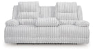 Rhines Falls Power Reclining Sofa with Drop Down Table - Faith Furniture (Manhattan, KS)