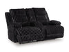 Rhine Falls Reclining Loveseat with Console - Faith Furniture (Manhattan, KS)