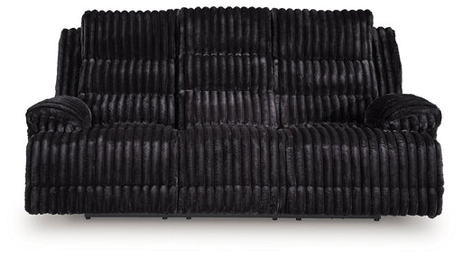Rhine Falls Power Reclining Sofa with Drop Down Table - Faith Furniture (Manhattan, KS)