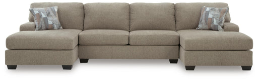 Newellen Sectional with Double Chaise - Faith Furniture (Manhattan, KS)