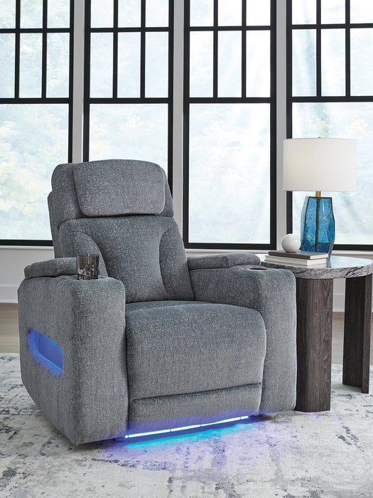 Studio Cave Power Recliner - Faith Furniture (Manhattan, KS)