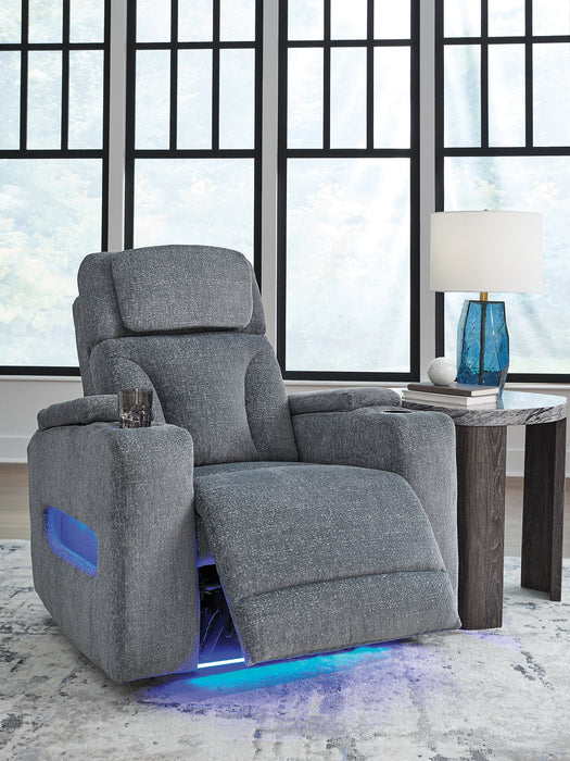 Studio Cave Power Recliner - Faith Furniture (Manhattan, KS)