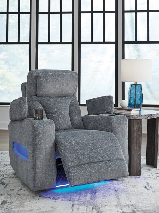Studio Cave Power Recliner - Faith Furniture (Manhattan, KS)