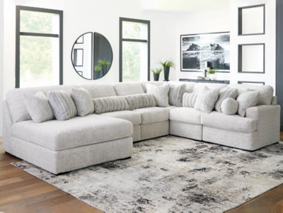 Cuddle Plush Sectional with Chaise - Faith Furniture (Manhattan, KS)