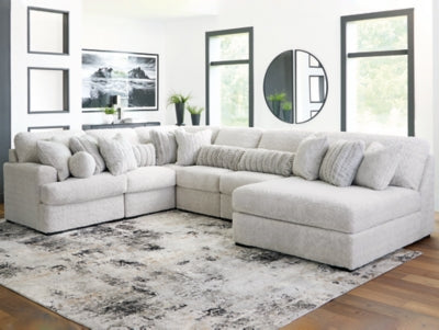 Cuddle Plush Sectional with Chaise - Faith Furniture (Manhattan, KS)