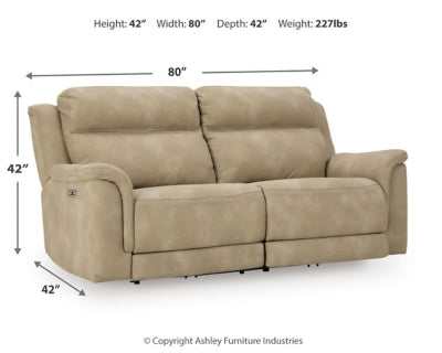 Next-Gen DuraPella Power Reclining Sofa - Faith Furniture (Manhattan, KS)