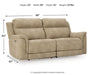 Next-Gen DuraPella Power Reclining Sofa - Faith Furniture (Manhattan, KS)