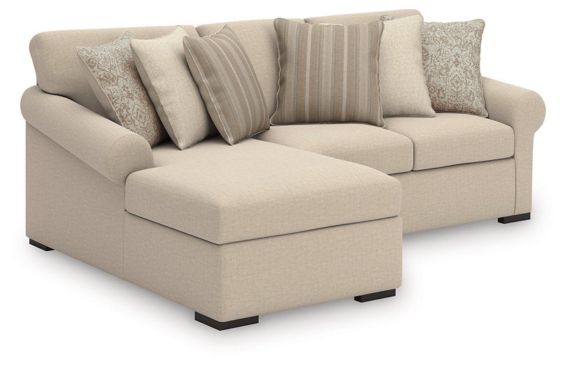 LadyMae Sectional with Chaise - Faith Furniture (Manhattan, KS)