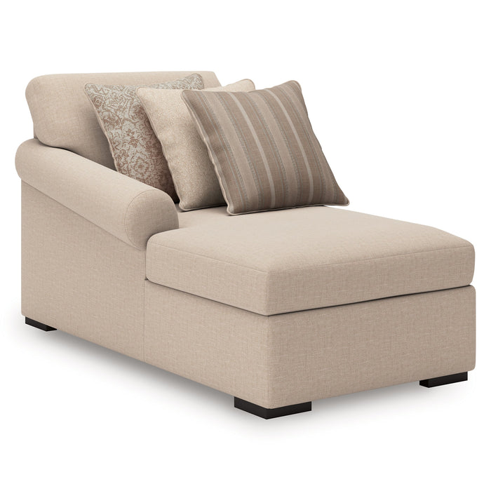 LadyMae Sectional with Chaise - Faith Furniture (Manhattan, KS)