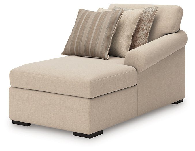LadyMae Sectional with Chaise - Faith Furniture (Manhattan, KS)
