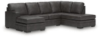 Lofton-Pike Sectional with Chaise - Faith Furniture (Manhattan, KS)