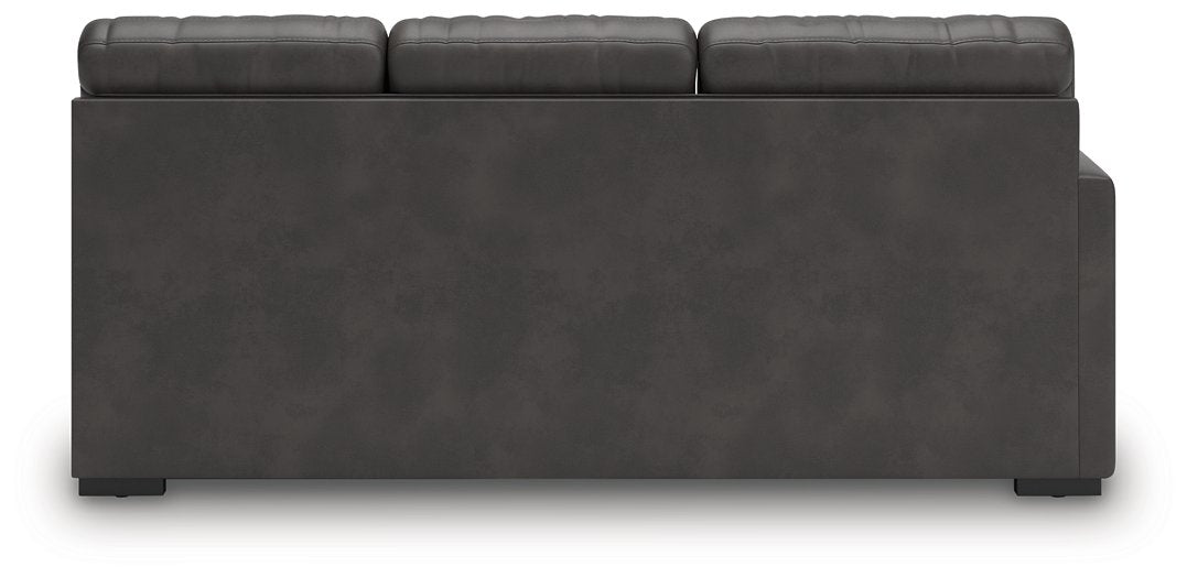 Lofton-Pike Sectional with Chaise - Faith Furniture (Manhattan, KS)