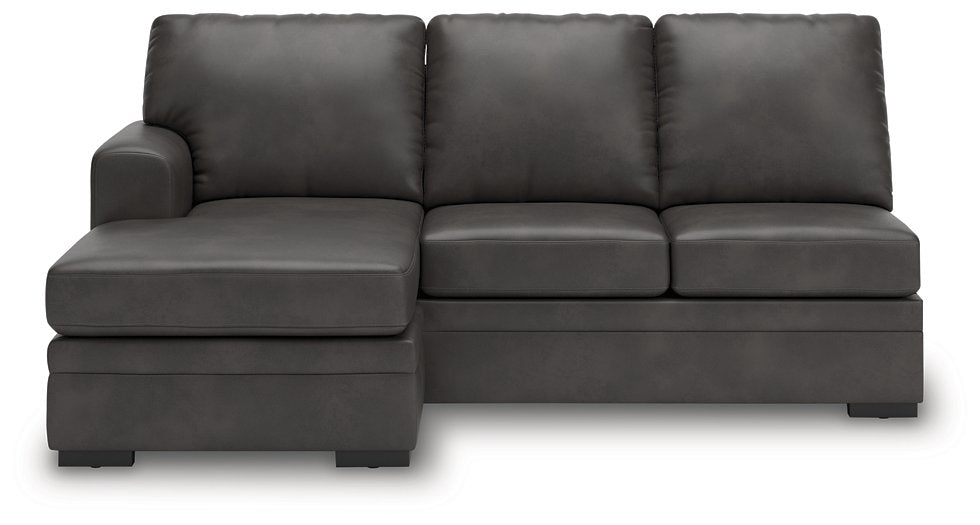 Lofton-Pike Sectional with Chaise - Faith Furniture (Manhattan, KS)