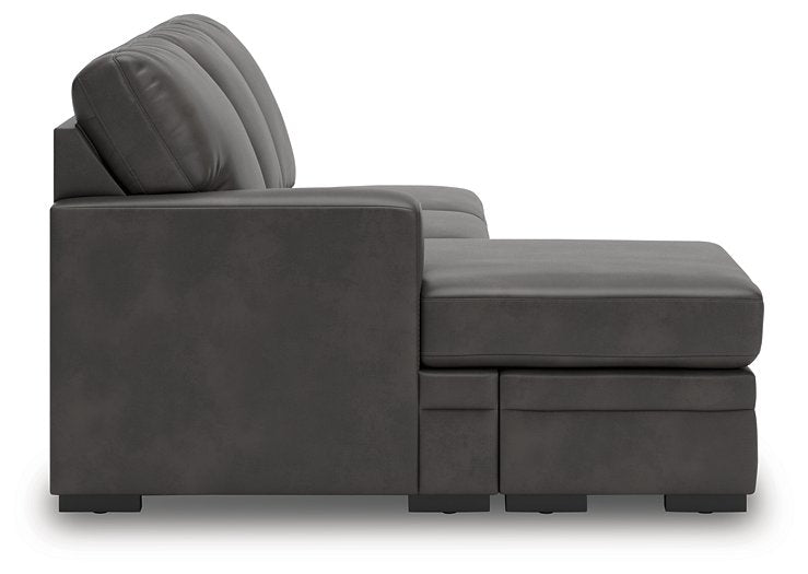 Lofton-Pike Sectional with Chaise - Faith Furniture (Manhattan, KS)