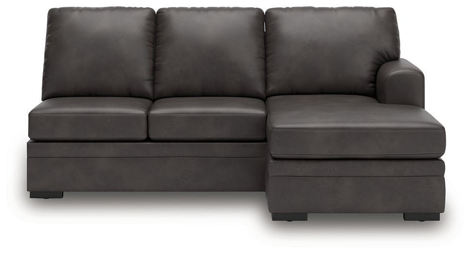 Lofton-Pike Sectional with Chaise - Faith Furniture (Manhattan, KS)