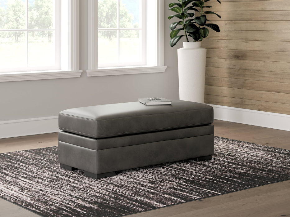 Lofton-Pike Oversized Accent Ottoman - Faith Furniture (Manhattan, KS)