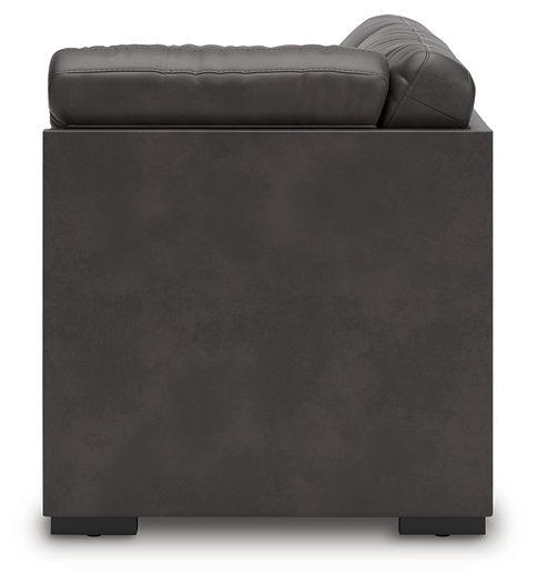 Lofton-Pike Sectional with Chaise - Faith Furniture (Manhattan, KS)