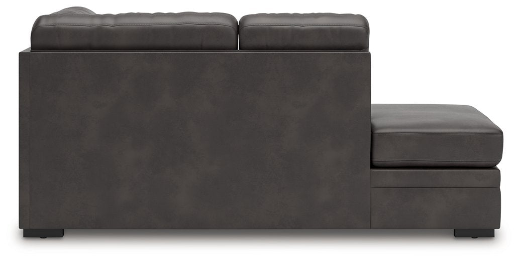 Lofton-Pike Sectional with Chaise - Faith Furniture (Manhattan, KS)
