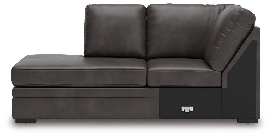 Lofton-Pike Sectional with Chaise - Faith Furniture (Manhattan, KS)